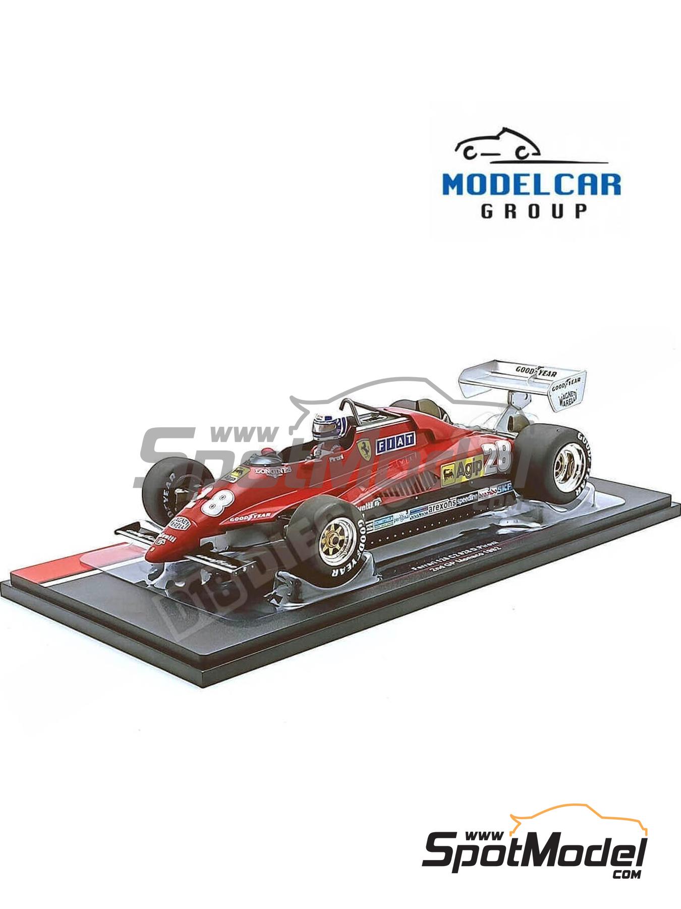 FERRARI F126 C2 & F312 B2 ミニカーセット MCG 新発売！ Modelcar Group 1/18 Ferrari 126C2 #27 BELGIUM GP 1982